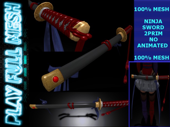 **Ninja Sword** Play Full Mesh MP