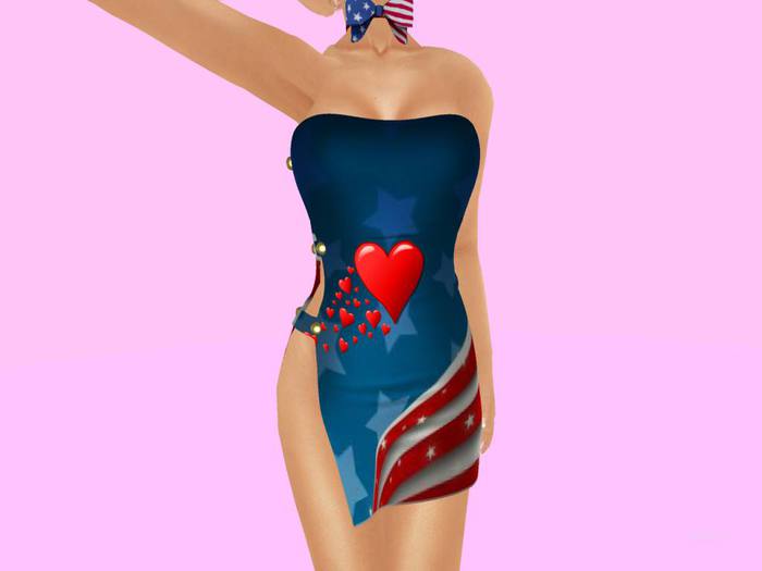 Hearts Over All MiniDress