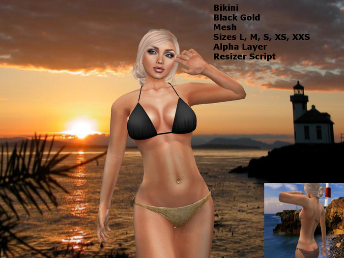 Bikini Black Gold