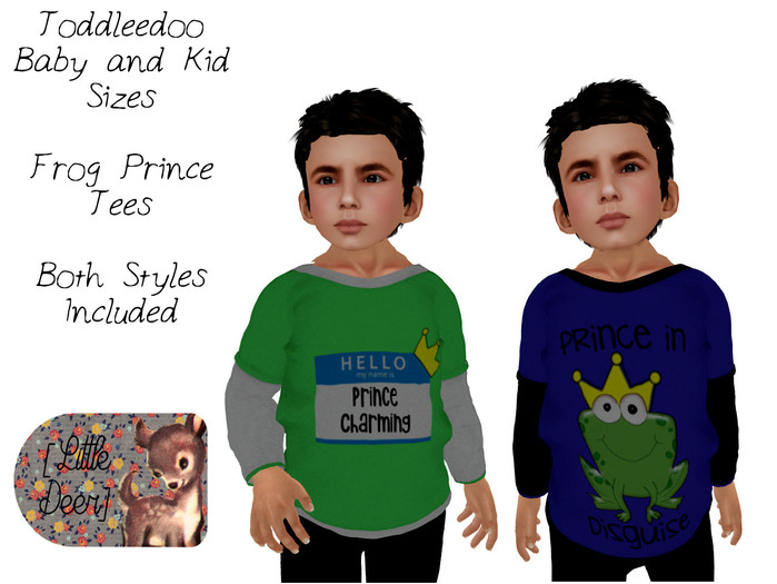 [Little Deer] Prince Tees