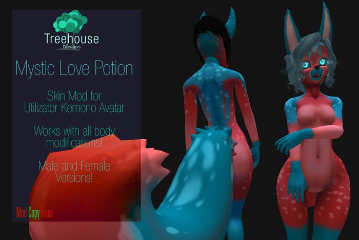 [Treehouse] Mystic Love Potion Kemono Mod