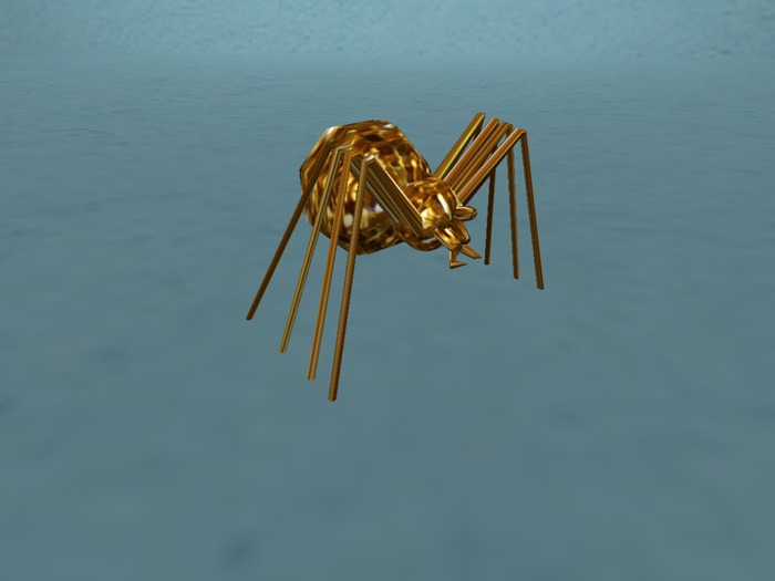 one prim garden spider