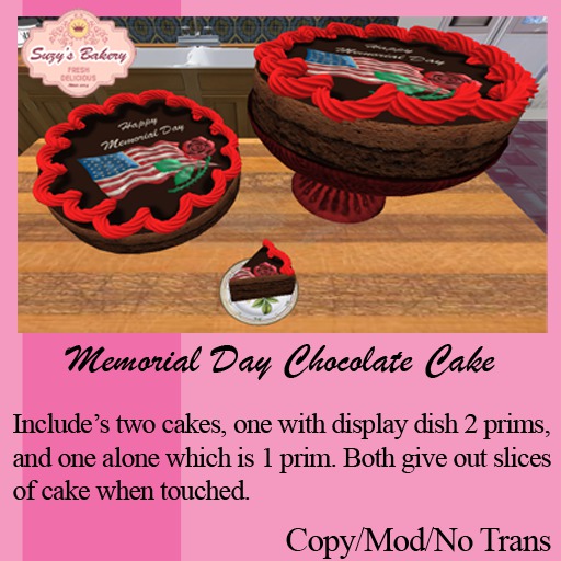 Memorial Day Chocolate Cake