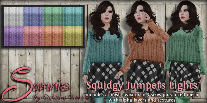 .: Somnia :. Squidgy Jumpers Lights {Crated}