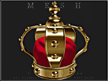 T-3D Creations [ Crown 009 ] MICRO MESH - Full Perm -