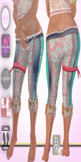 Jeans Capri 'Tiettie'