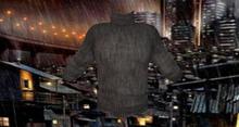 Gift PROMO Mesh 100% Men's  Sweater  GREY