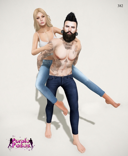 PURPLE POSES - Couple 382