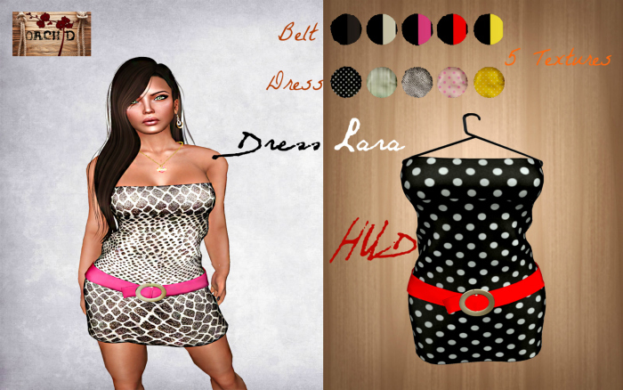 Dress Lara HUD