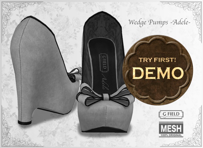 *GF* Adele Wedge Pumps  [DEMO]