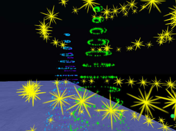 Christmas Particle Trees