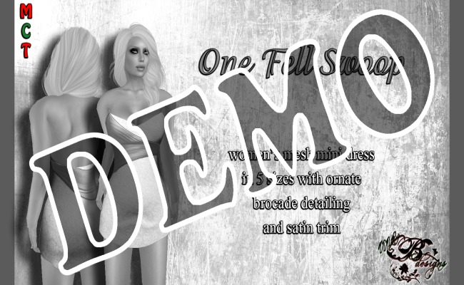{Ms. B. Designs} One Fell Swoop Demo