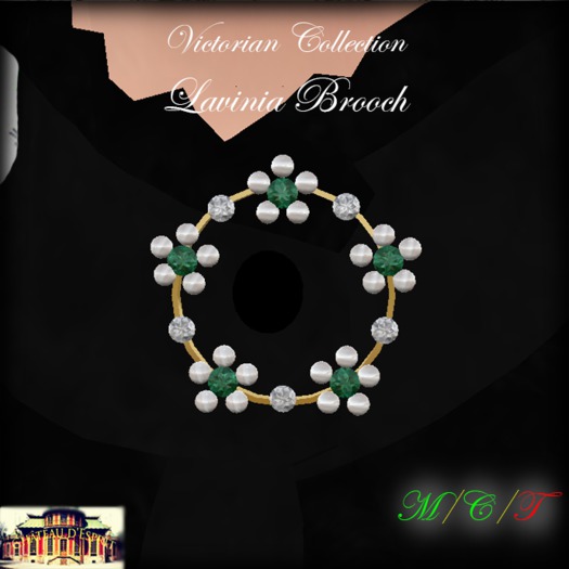 ~CdE~ April GROUP GIFT - Victorian Lavinia Brooch
