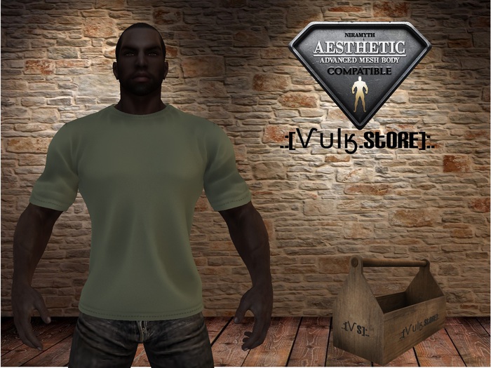 .:[VS]:. Vulk Store - Gray Basic T-Shirt BOX