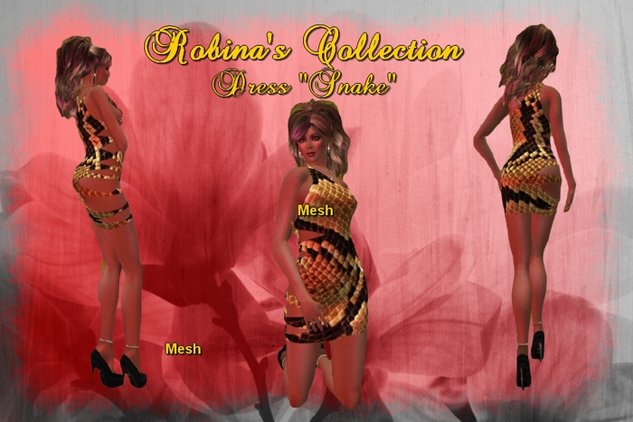 Robina's Collection - dress "Snake" PROMO