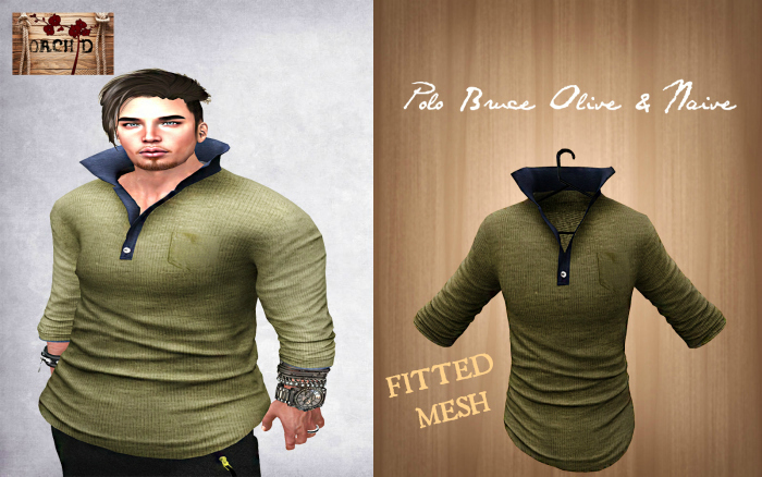 Polo Bruce_Olive&Naive