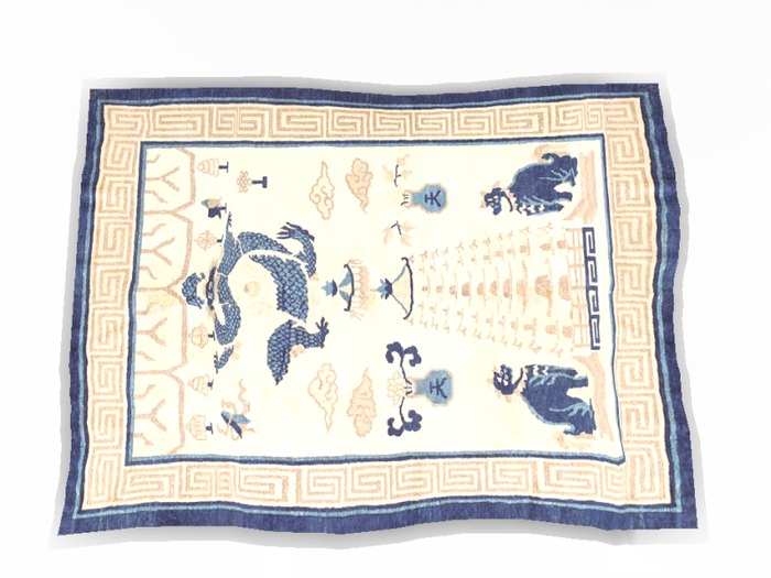 Antique Chinese Rug 19