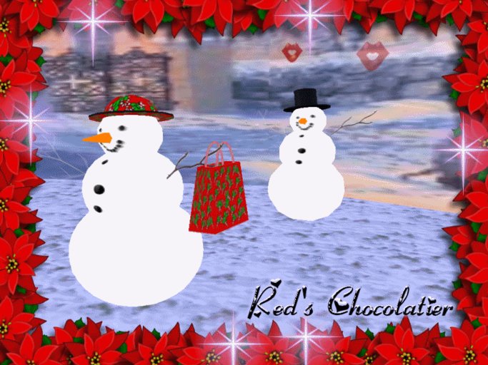 CHRISTMAS SnowMan SnowGIRL Xmas KISSS_ 2008