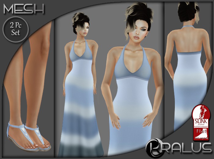 ::KRALUS:: Mesh : Summer Dye : Blue