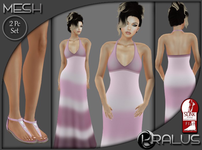 ::KRALUS:: Mesh : Summer Dye : Pink 