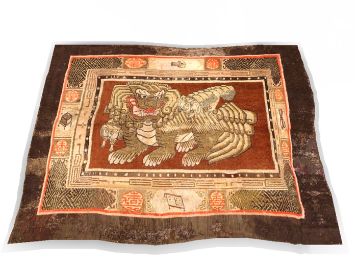 Antique Chinese Rug 21