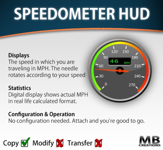 Speedometer HUD