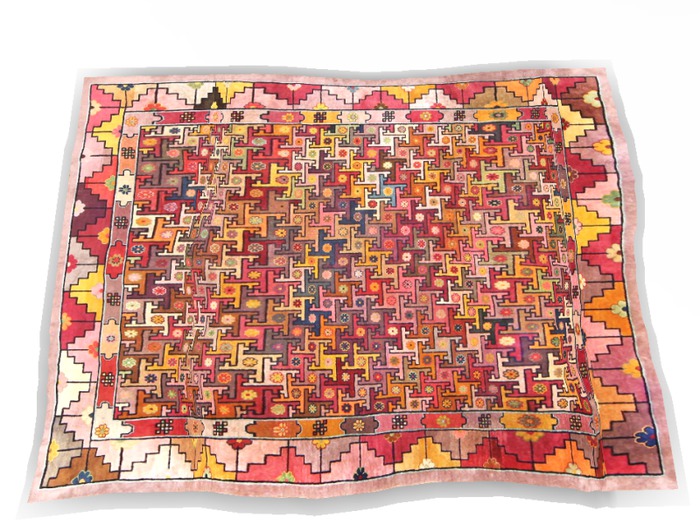 Antique Chinese Rug 27