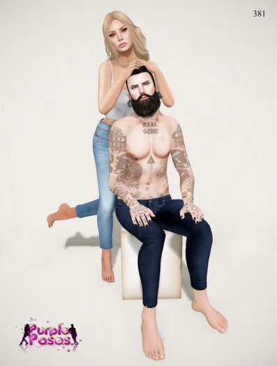 PURPLE POSES - Couple 381