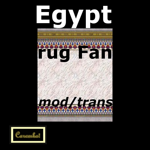Egypt - rug Fan