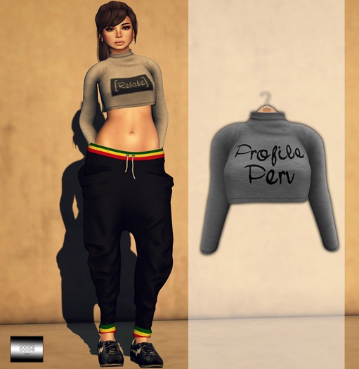 Statement Crop Top '' (mesh) - even.flow