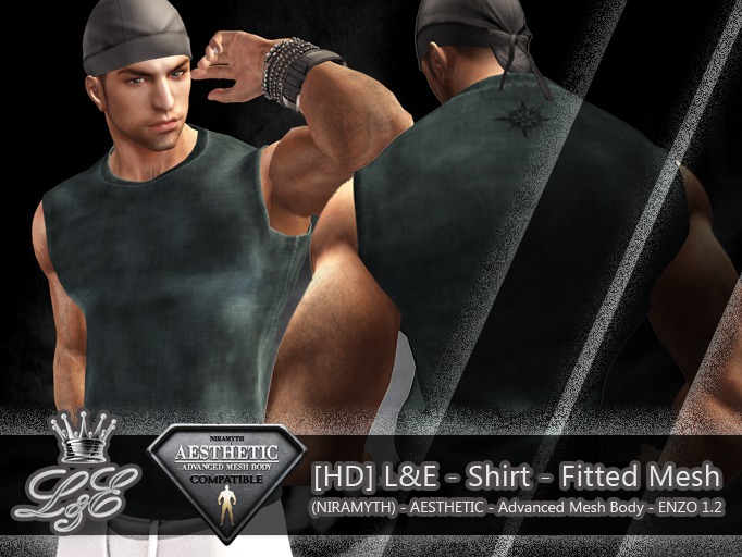 [HD] L&E - Shirt - Fitted Mesh