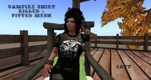Boxed Fitmesh + rigmesh steampunk wasp shirts (F)