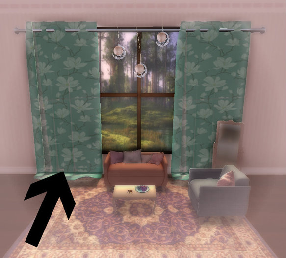 Floral Curtains