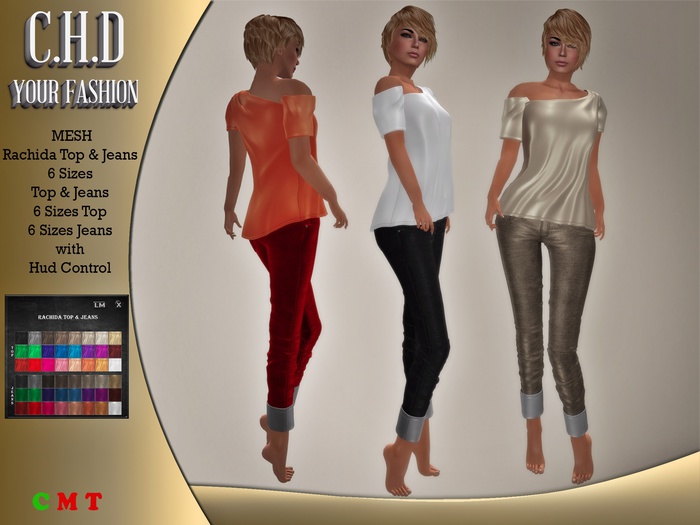 Demo [C.H.D] Rachida Top & Jeans