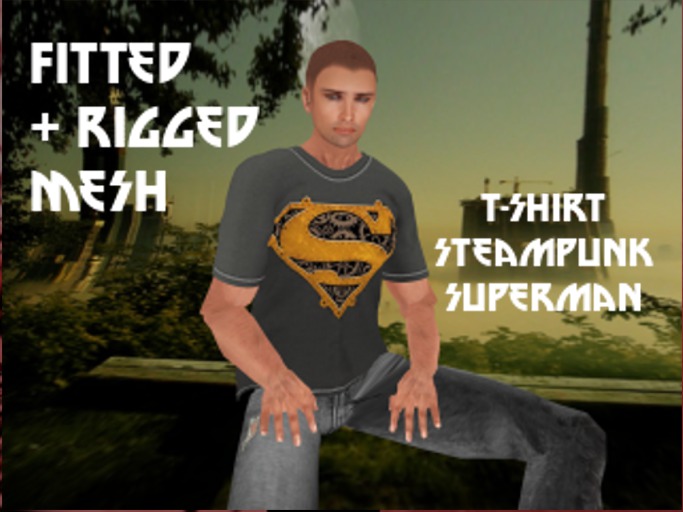 rigmesh + fitmesh steampunk wasp shirts (m)