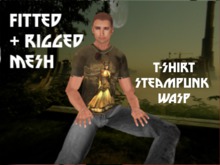 steampunk wasp shirts (m)