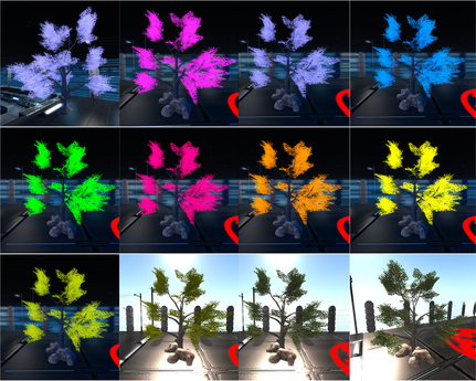 Second Life Marketplace - [Prometheus Creations] Luminous Broadleaf ...