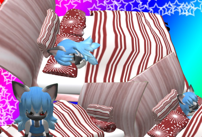 DK~Nam Bed (CandyCane)