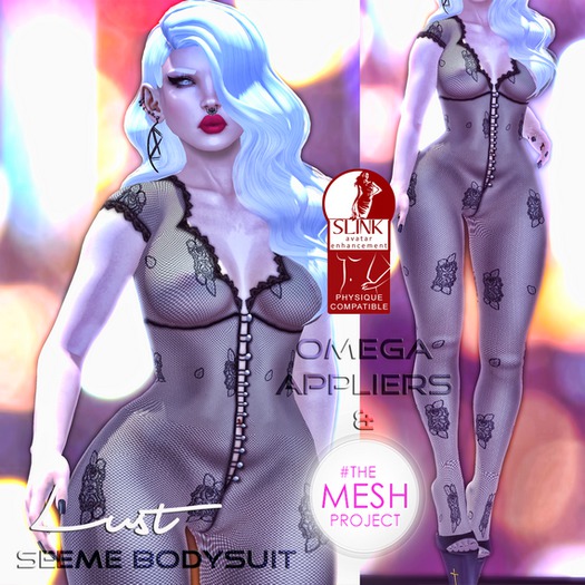 LUST - SeeMe Bodysuit Black