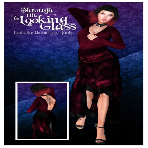 [TLG] Raspberry Tartan Punk Skirt & Top