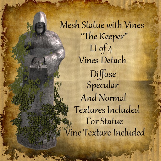 Bad Katz Mesh Statue "The Keeper"