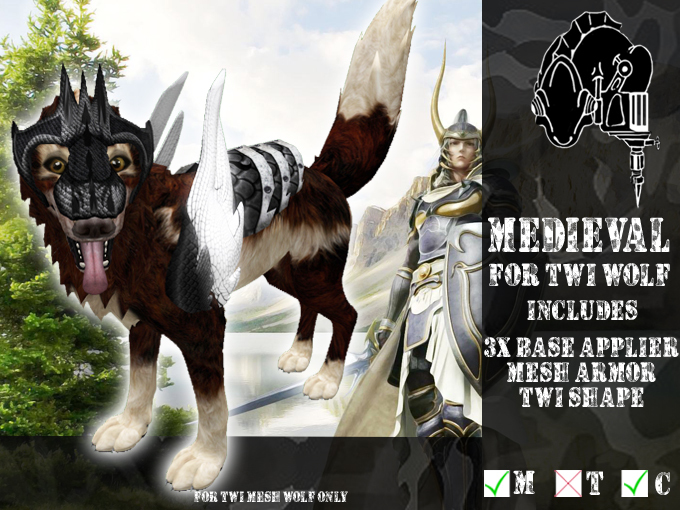 *CMFL* TWI WOLF Medieval MOD (boxed)