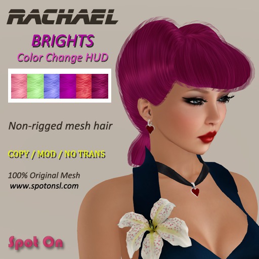 Spot On Hair - Rachael - Essential Colors