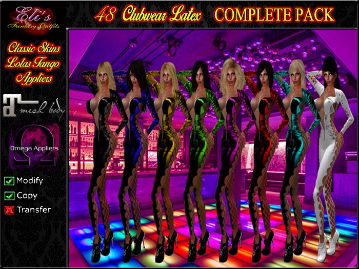48 Clubwear Latex Box