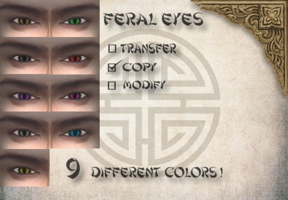 [Azai] : Feral Eyes Fatpack