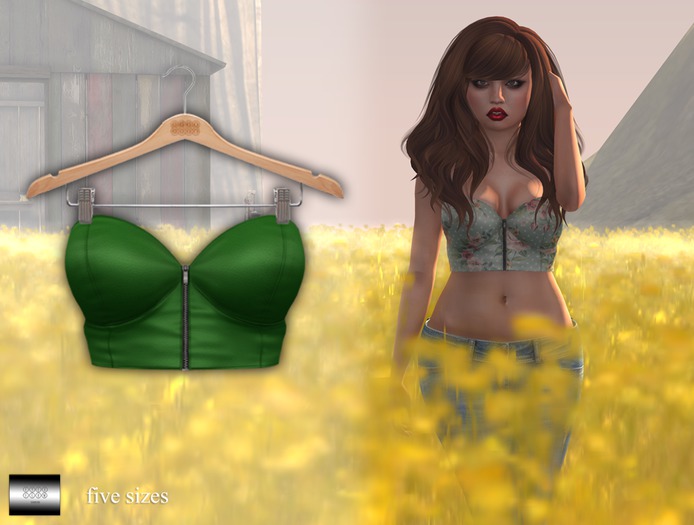 Draper Bustier '' (mesh) - even.flow