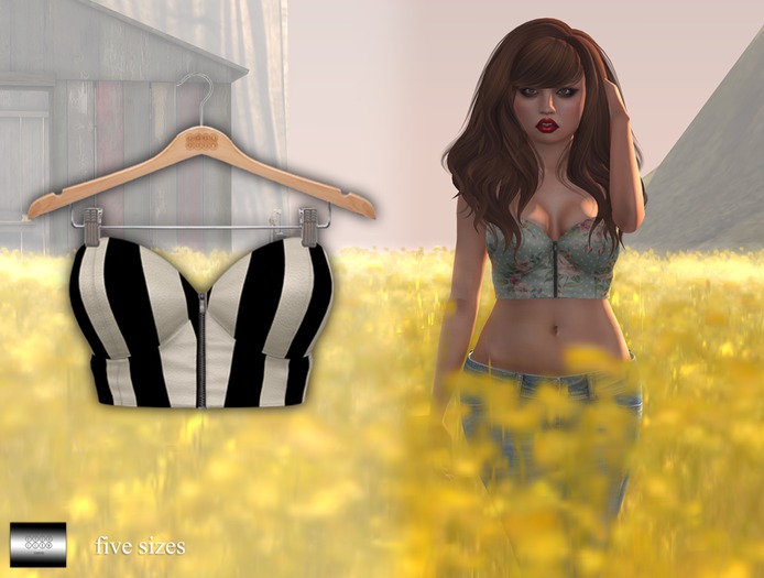 Draper Bustier '' (mesh) - even.flow