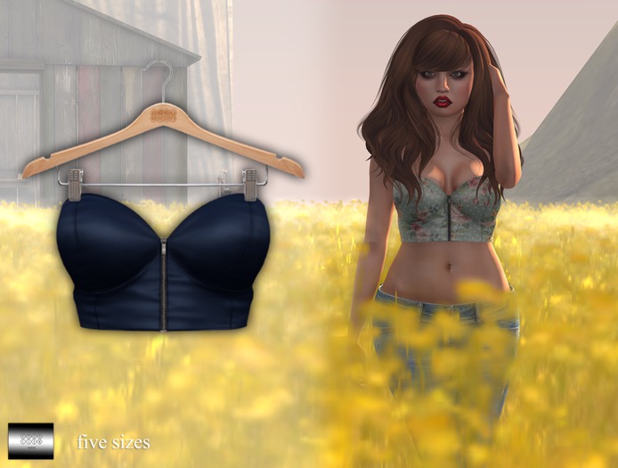 Draper Bustier '' (mesh) - even.flow
