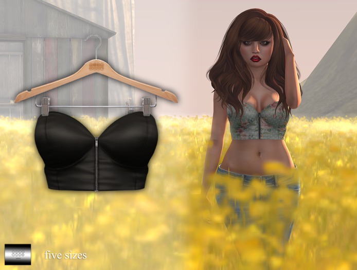 Draper Bustier '' (mesh) - even.flow