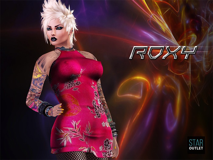 Star Outlet Roxy Mesh Dress Red Floral